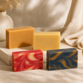 PL3 Artisan Soap Discovery Set with four handcrafted cold process soap bars