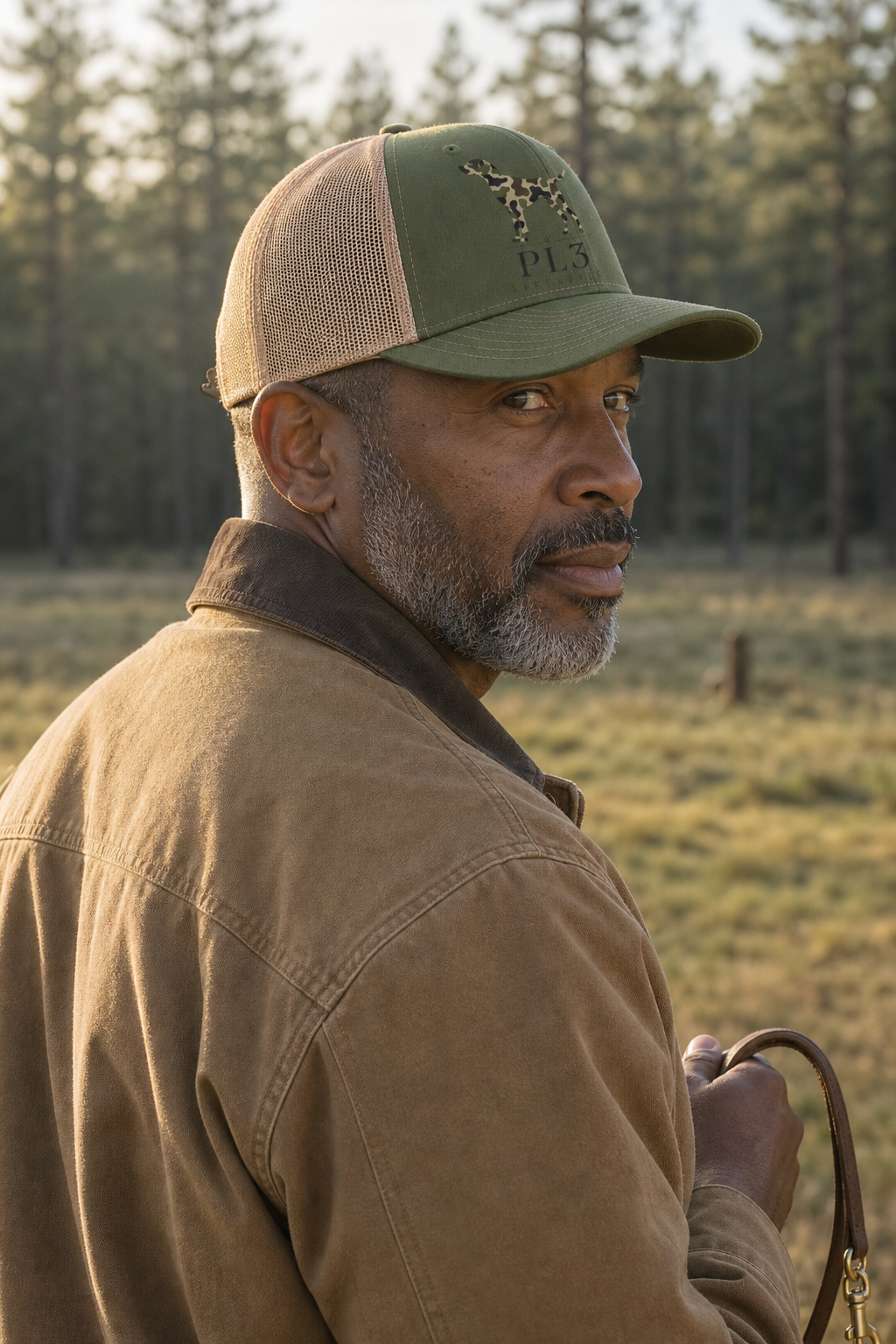 Hunting Dog Camo Trucker Cap | Richardson 112FP