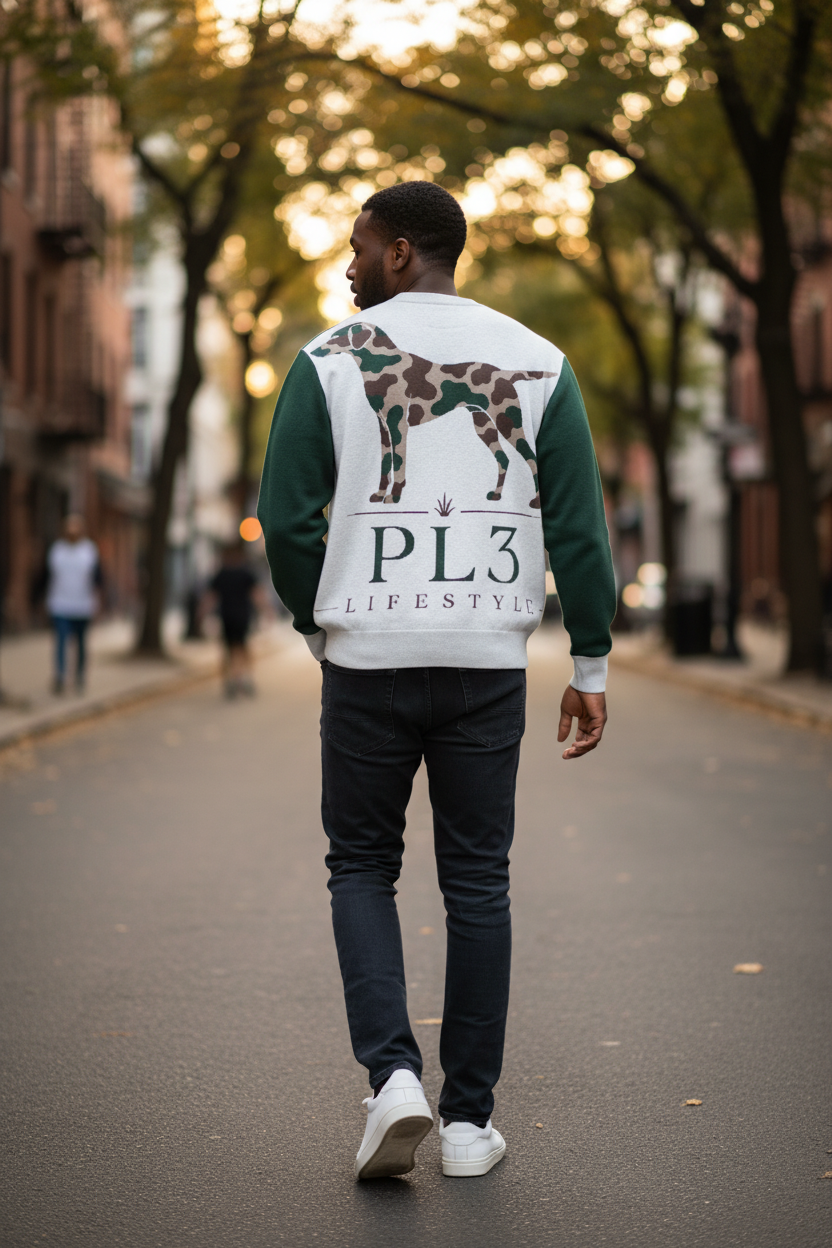 PL3 Lifestyle Jacquard Knit Cardigan